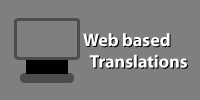 Web based translations